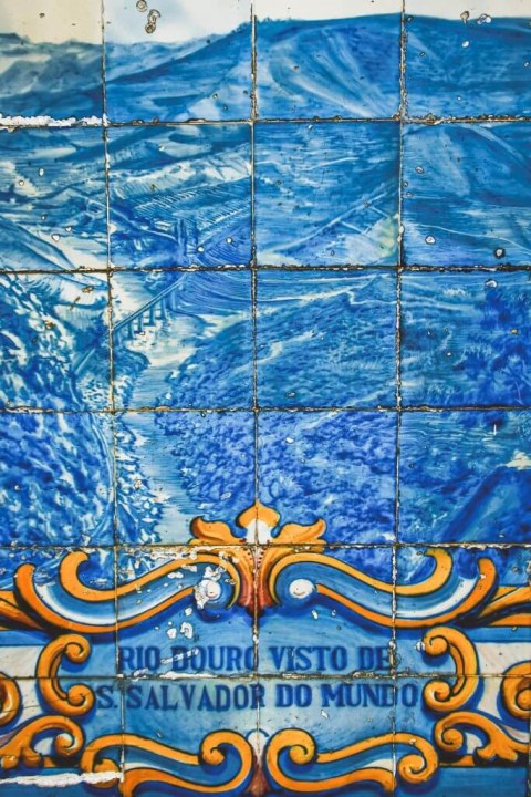 Traditional Tiles at the Douro Valley