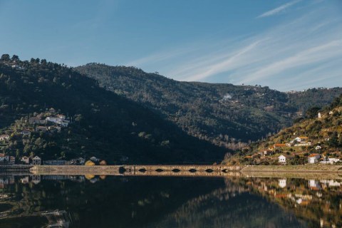 Dam Landscape - Douro Valley