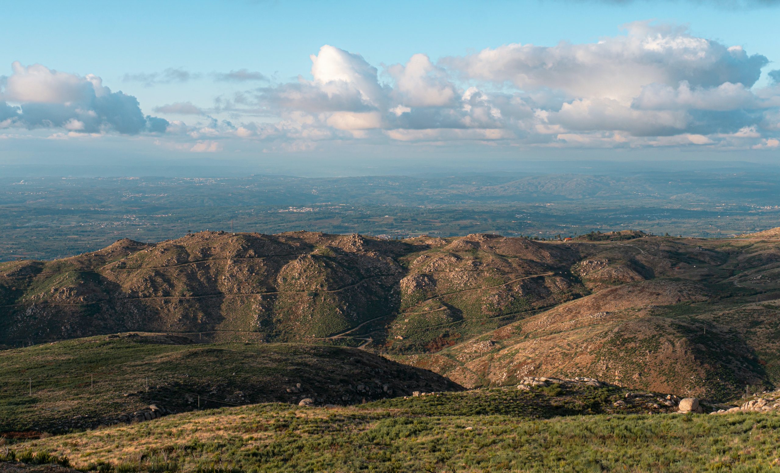 Paysage d'un des parcs naturels du Portugal