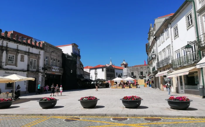 Praca no centro histórico de Viana do Castelo