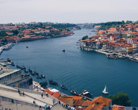 Porto's Ribeira - Aerial View / Ribeira do Porto