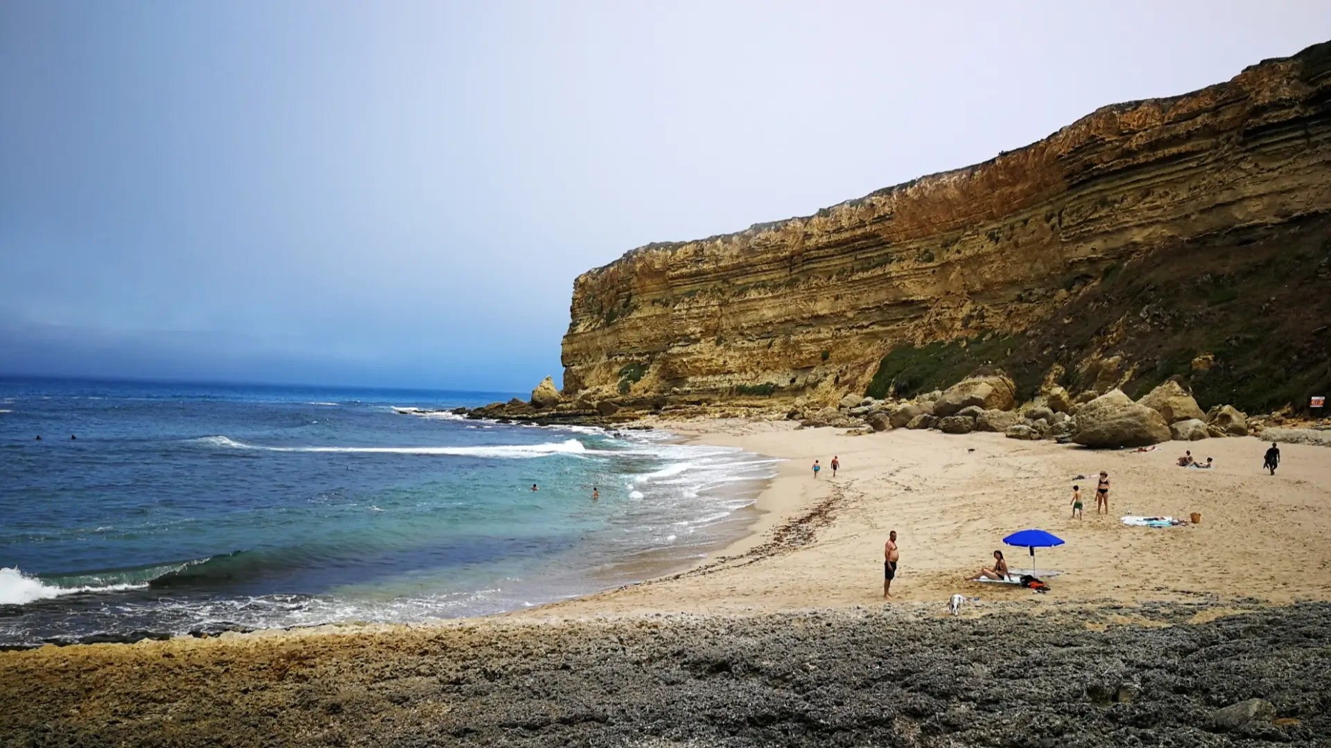 Beach in Arrabida Natural Park
