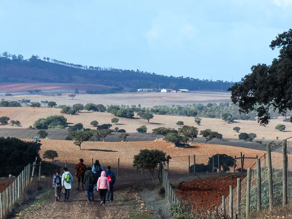 promenade guidée dans les paysages paisibles de l’Alentejo entre Steppe et montagne à Azinhal