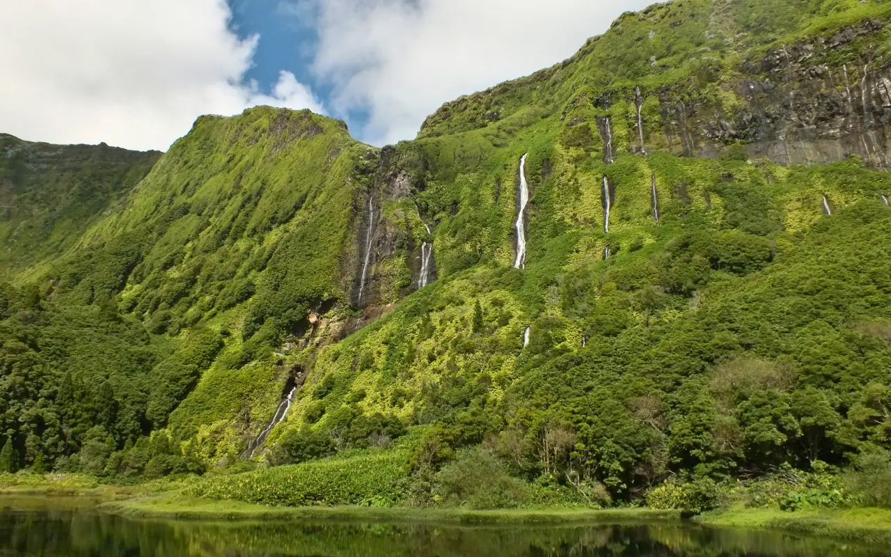 Ribeira Grande Waterfall - Flores Island