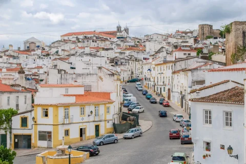 Colina da cidade de Elvas