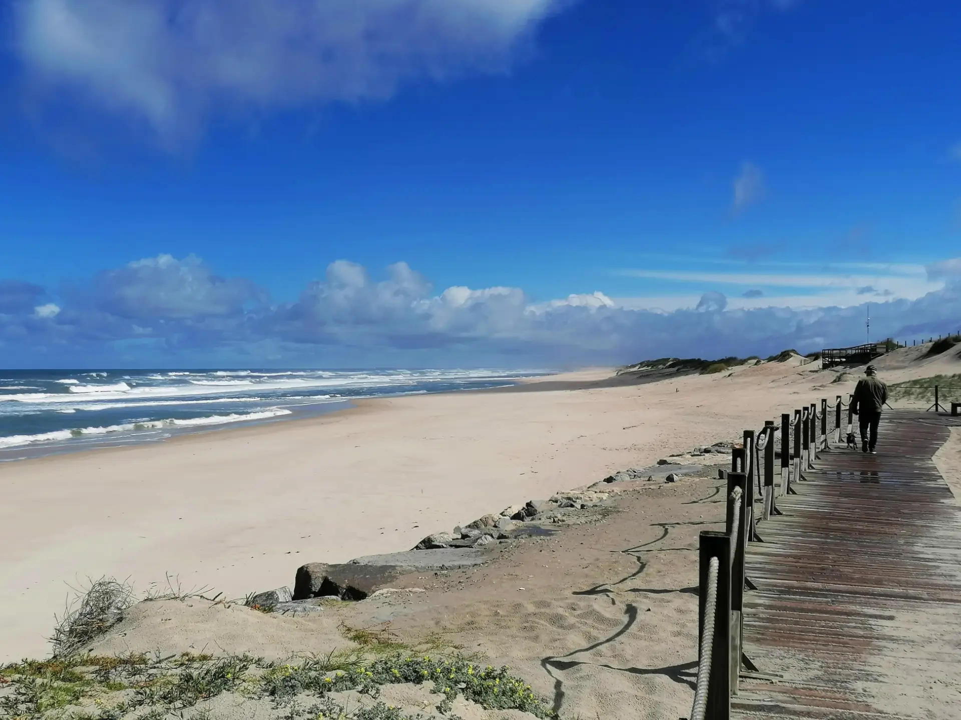 Landscape of Vagueira Beach-Vagos