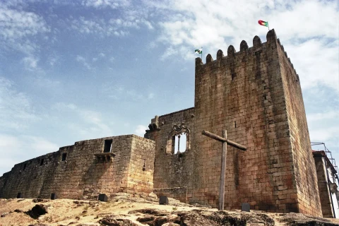 Mur du château de Belmonte - Villages historiques du Portugal