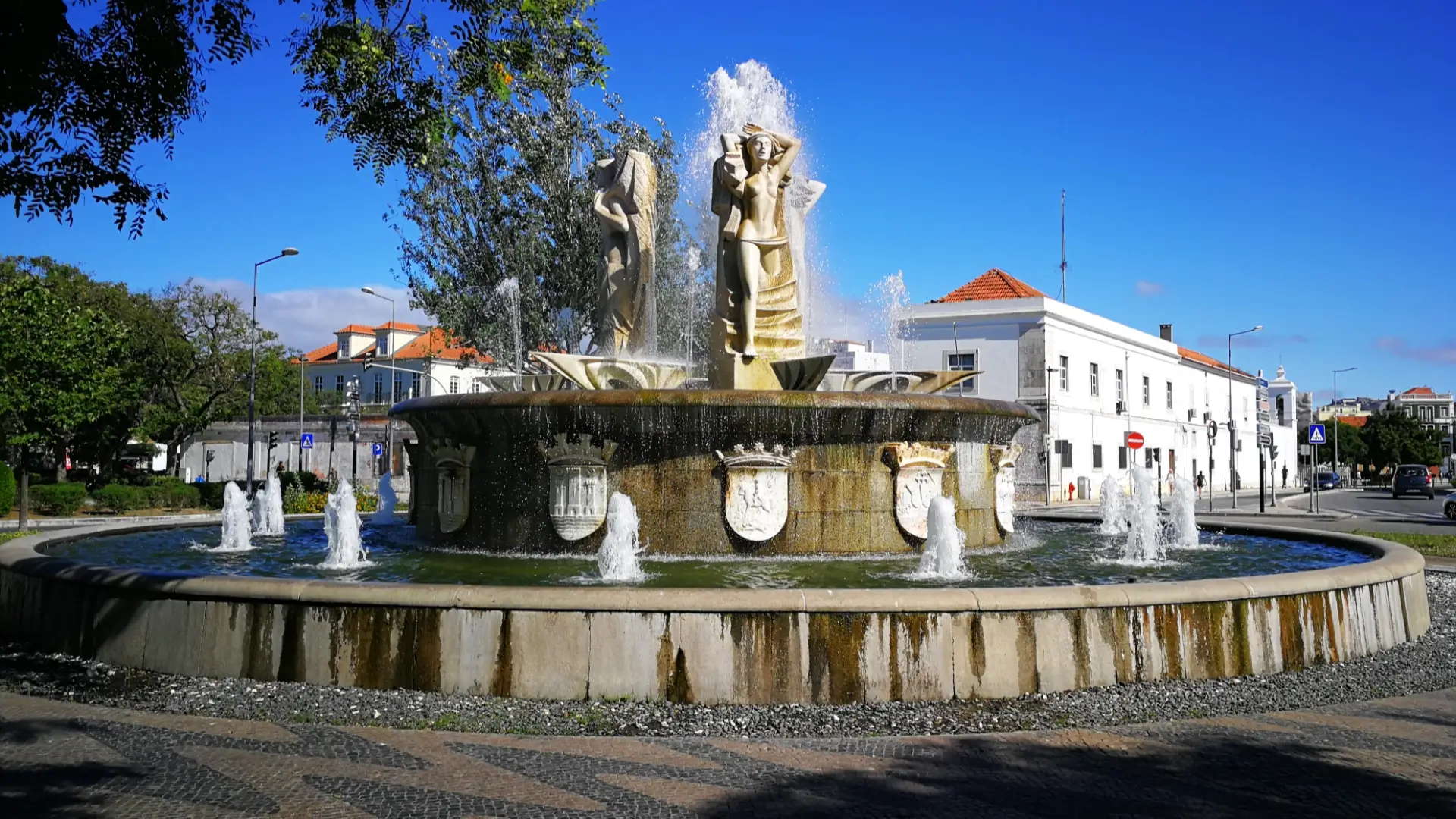 Fontaine à Setúbal - Visiter Lisbonne et ses alentours