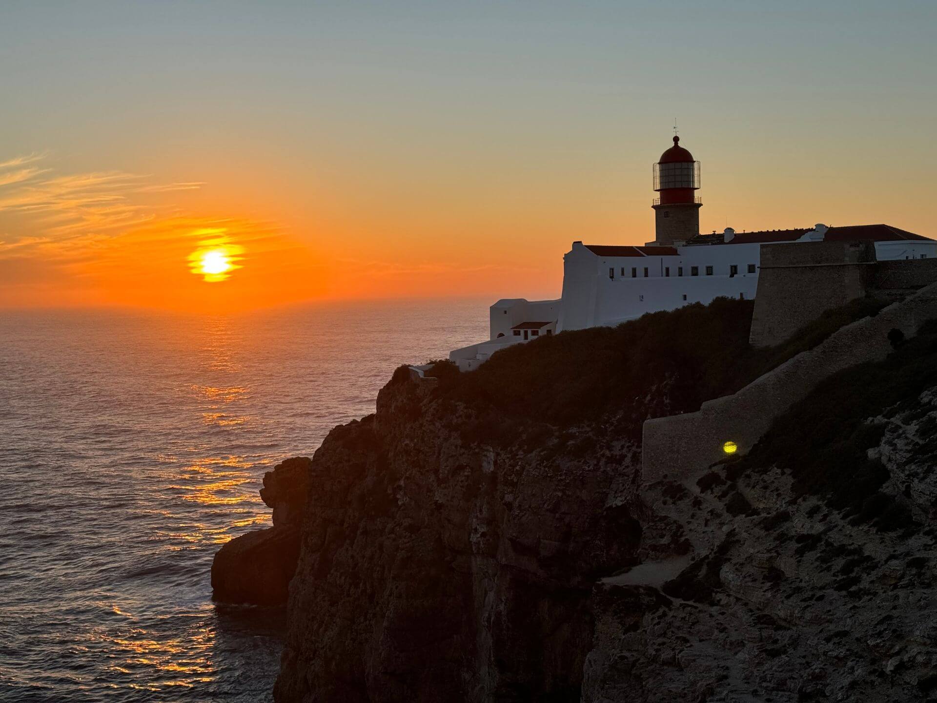 Coucher de Soleil - Cap Saint Vincent - Visiter l’Algarve