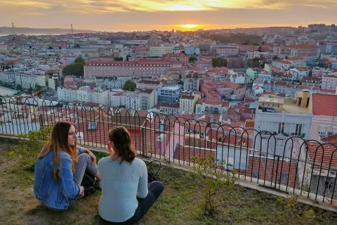 Admire one of the most beautiful views of Lisbon