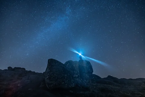 Observing the stars from the mountain tops of Portugal