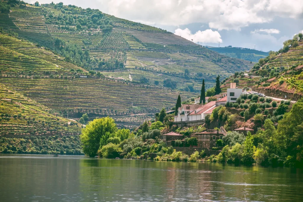 Family travel in Portugal- Discover with family the unique landscape in the world of terraced vineyards of the Douro Valley